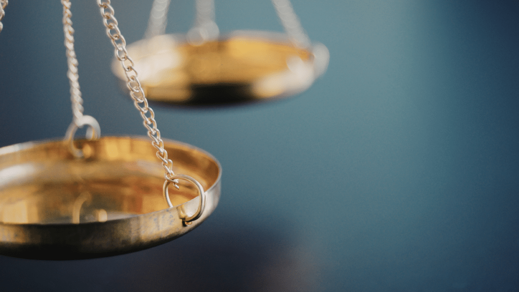 Golden scales balancing